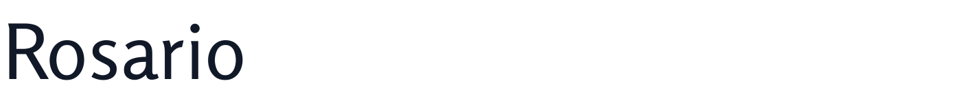 Rosario — Rosario[wght].ttf
