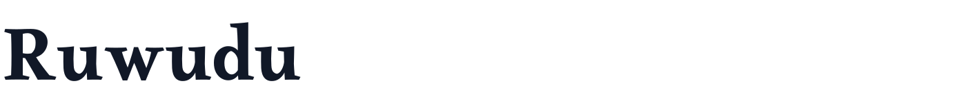 Ruwudu — Ruwudu-Bold.ttf