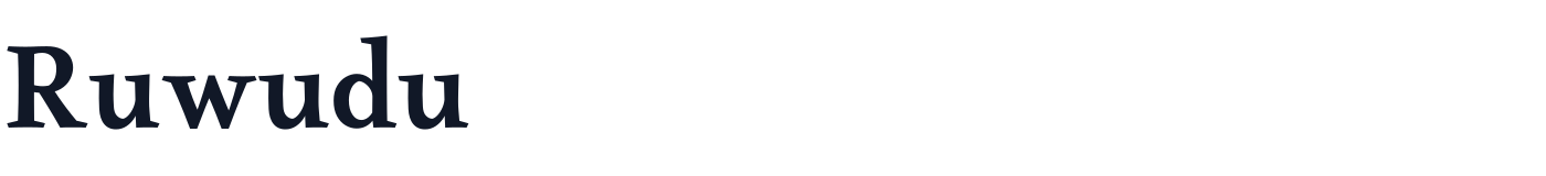 Ruwudu — Ruwudu-SemiBold.ttf