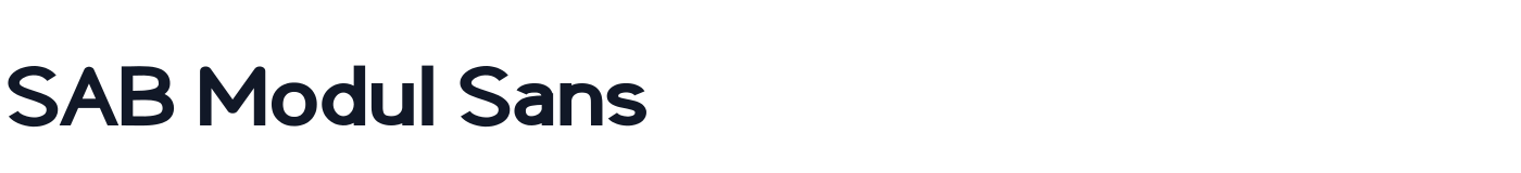SAB Modul Sans — Bold.ttf