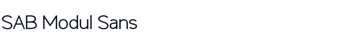 SAB Modul Sans — Light.ttf