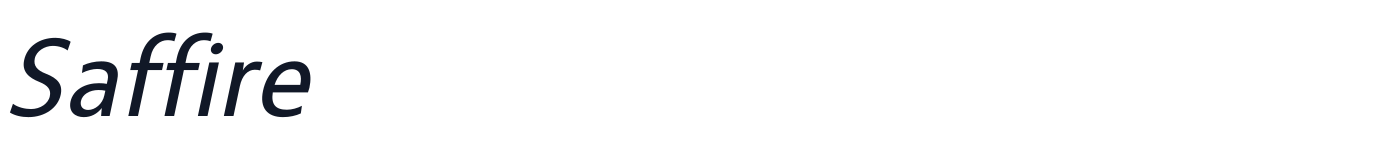 Saffire — Saffire-Oblique.otf