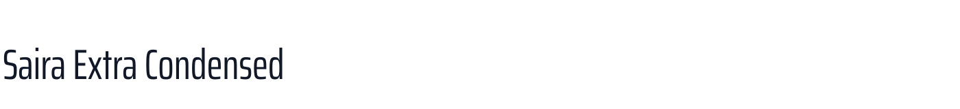 Saira Extra Condensed — SairaExtraCondensed-Regular.ttf