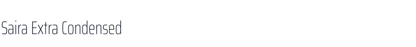 Saira Extra Condensed — SairaExtraCondensed-Thin.ttf