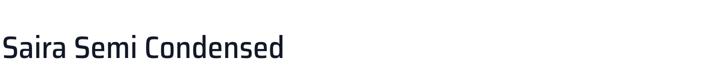 Saira Semi Condensed — SairaSemiCondensed-Medium.ttf