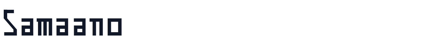 Samaano — font.ttf