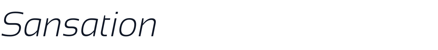 Sansation — Sansation-LightItalic.ttf
