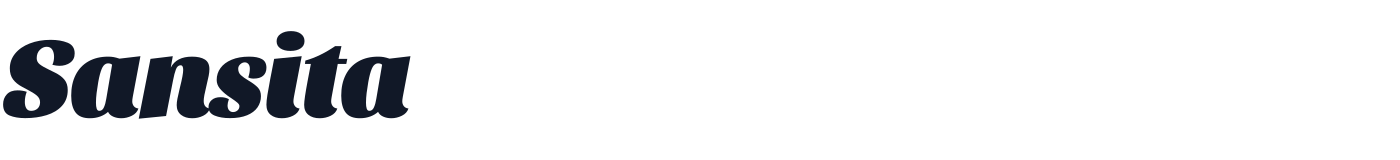 Sansita — Sansita-BlackItalic.ttf