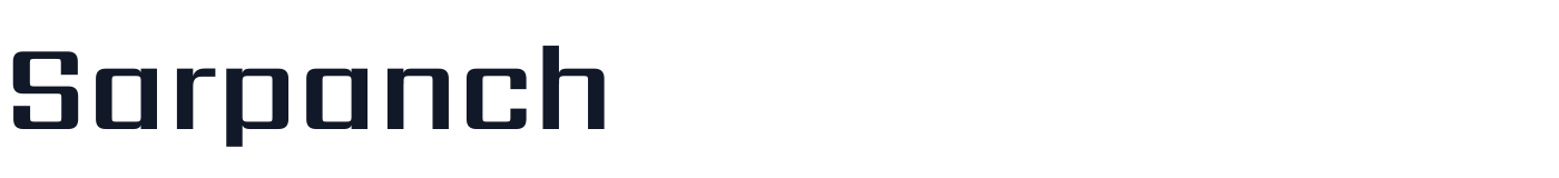 Sarpanch — Sarpanch-SemiBold.ttf
