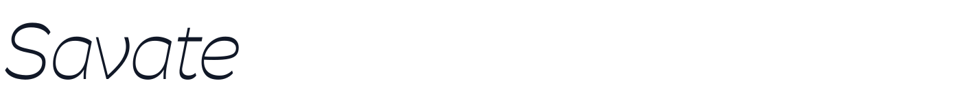 Savate — Savate-Italic[wght].ttf