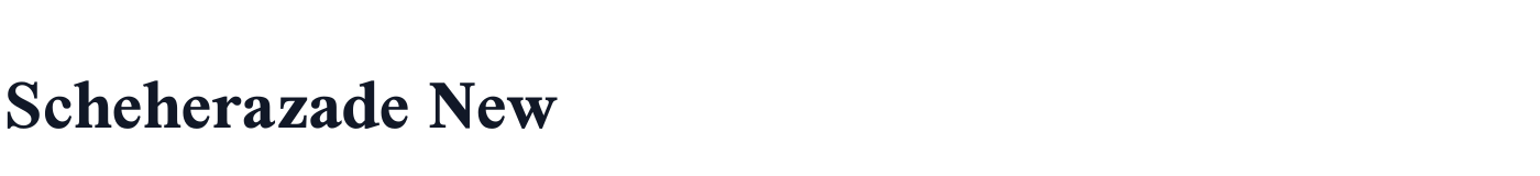 Scheherazade New — ScheherazadeNew-Bold.ttf