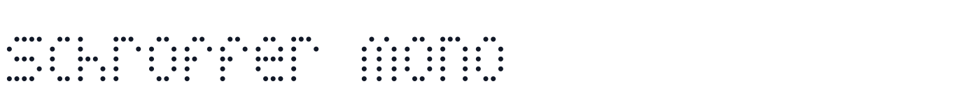 Schroffer Mono — SchrofferMonoVF.ttf
