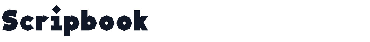 Scripbook — Scripbook.otf