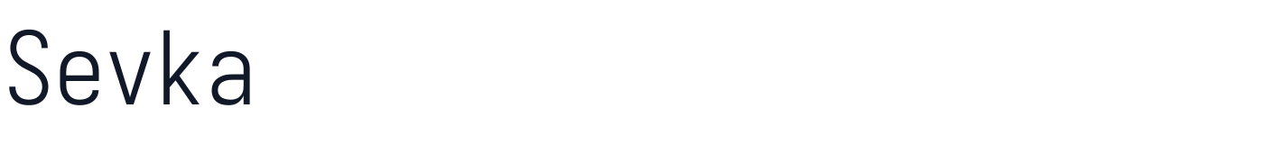 Sevka — Sevka-Light.ttf