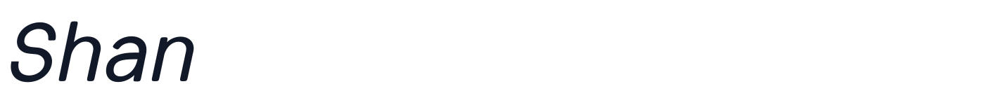 Shan — Shan-Italic.ttf
