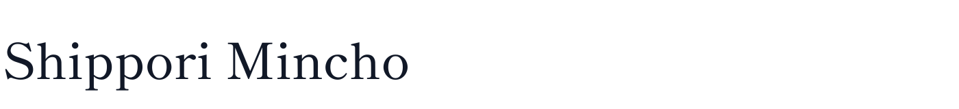 Shippori Mincho — ShipporiMincho-Medium.ttf