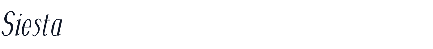 Siesta — Siesta-Italic.ttf