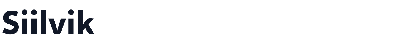 Siilvik — Siilvik-Bold.otf