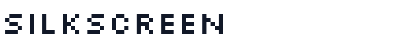 Silkscreen — Silkscreen-Regular.ttf