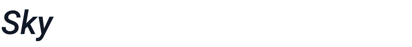 Sky — Sky-MediumItalic.ttf