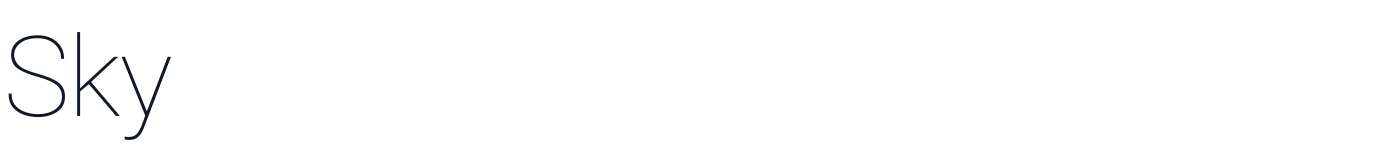 Sky — Sky-Thin.ttf