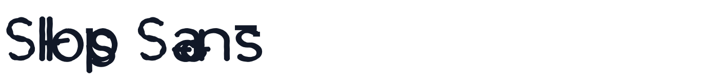 Slop Sans — SlopSans-Regular.ttf