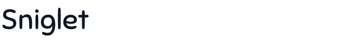 Sniglet — Sniglet-Regular.ttf