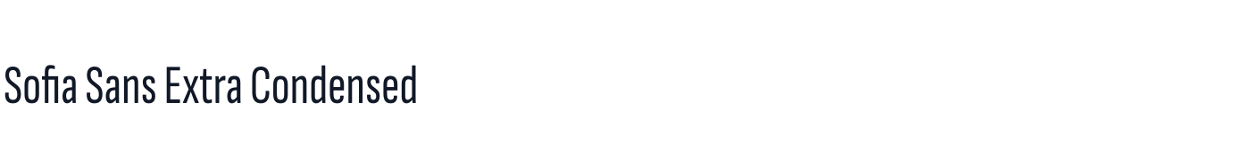 Sofia Sans Extra Condensed — SofiaSansExtraCondensed[wght].ttf