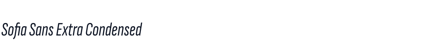 Sofia Sans Extra Condensed — SofiaSansExtraCondensed-Italic[wght].ttf