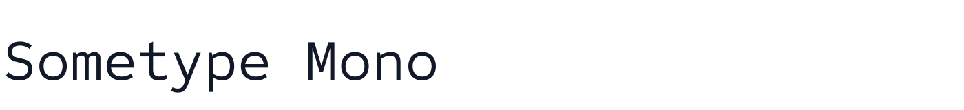 Sometype Mono — SometypeMono[wght].ttf
