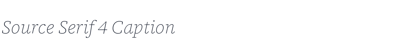 Source Serif 4 Caption — SourceSerif4Caption-ExtraLightIt.otf