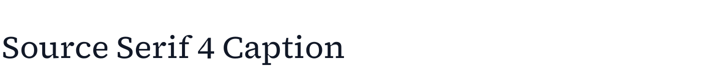 Source Serif 4 Caption — SourceSerif4Caption-Regular.ttf