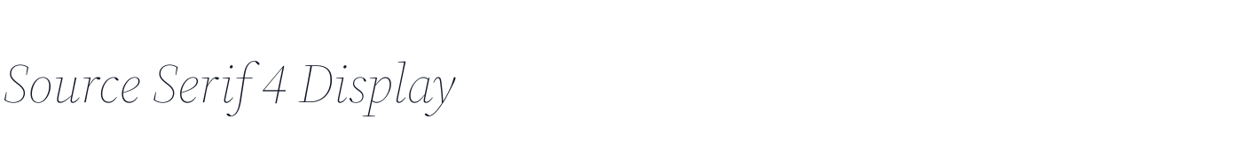 Source Serif 4 Display — SourceSerif4Display-ExtraLightIt.otf