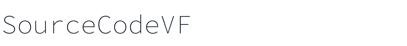 SourceCodeVF — SourceCodeVF-Upright.ttf