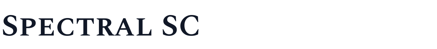 Spectral SC — SpectralSC-SemiBold.ttf