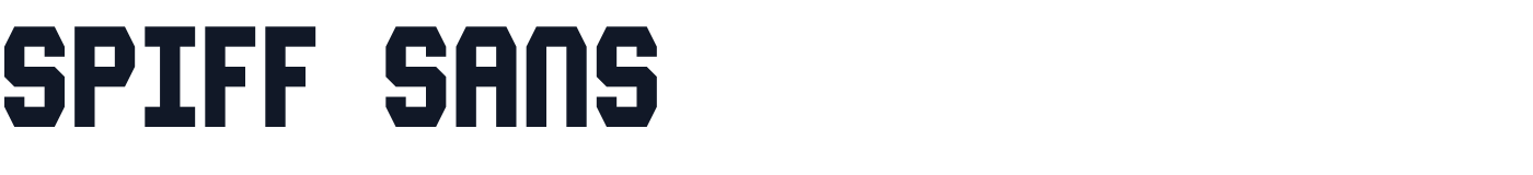 Spiff Sans — SpiffSans.ttf