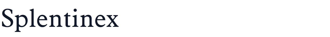 Splentinex — Splentinex-Regular.otf