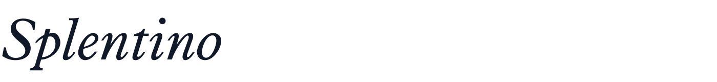Splentino — Splentino-Italic.otf