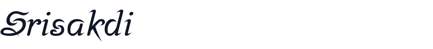 Srisakdi — Srisakdi-Bold.ttf