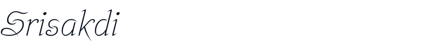 Srisakdi — Srisakdi-Regular.ttf