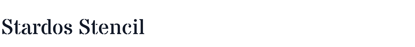 Stardos Stencil — StardosStencil-Regular.ttf