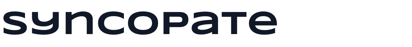 Syncopate — Syncopate-Bold.ttf