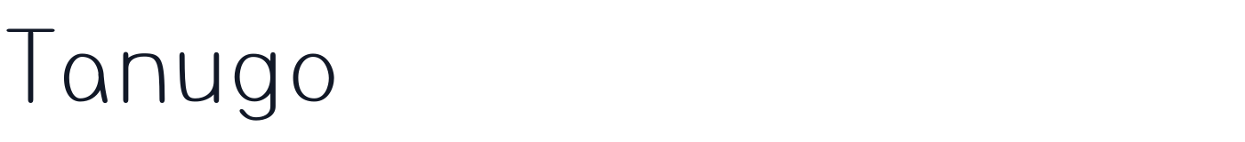 Tanugo — Tanugo-Round-Light.otf