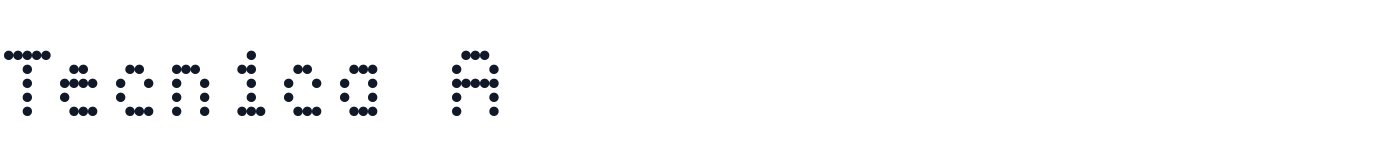 Tecnica A — TecnicaA-Fixed.ttf