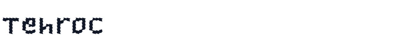Tehroc — Tehroc-Regular.ttf