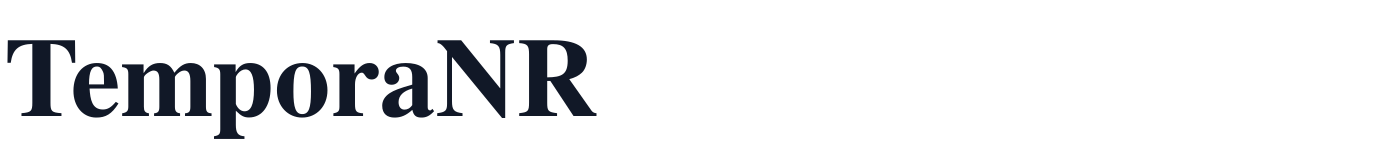 TemporaNR — TemporaNR-Bold.otf