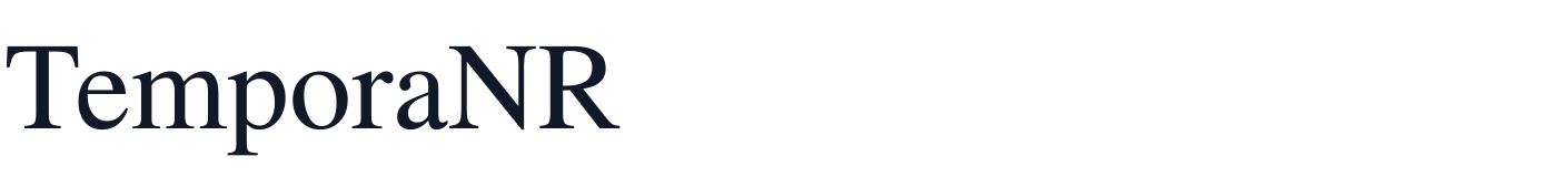 TemporaNR — TemporaNR-Regular.otf