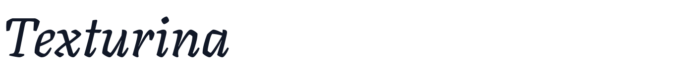 Texturina — Texturina-Italic[opsz,wght].ttf