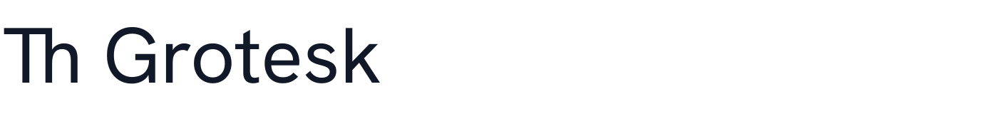 Th Grotesk — ThGrotesk-Regular.ttf