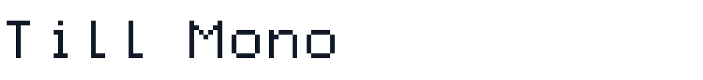 Till Mono — TillMono-Regular.ttf